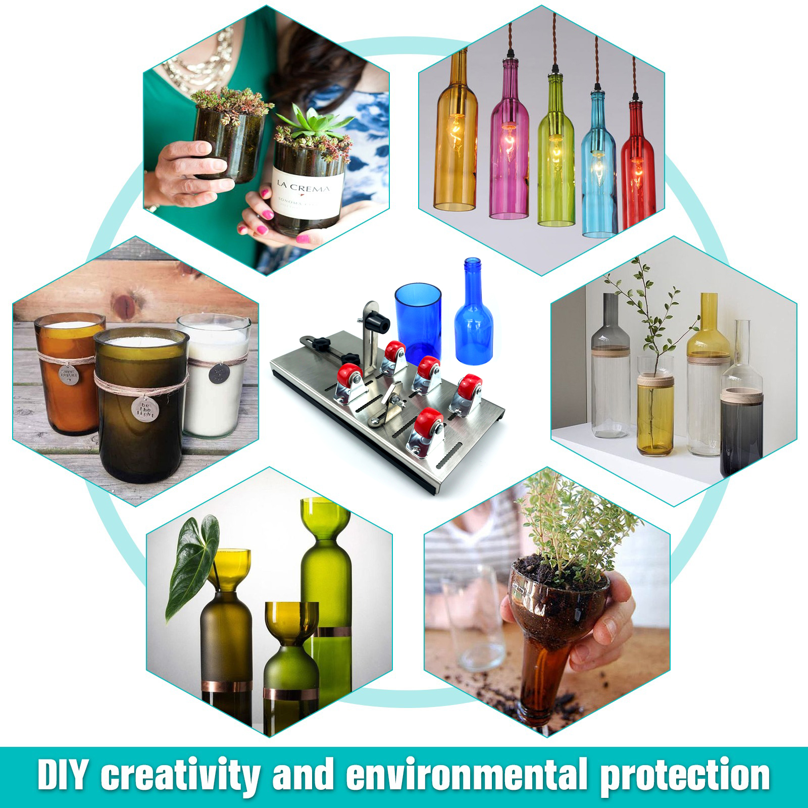 DIY Glass Bottle Cutter Adjust - مراجعة Screen Protector Cutter وسعره