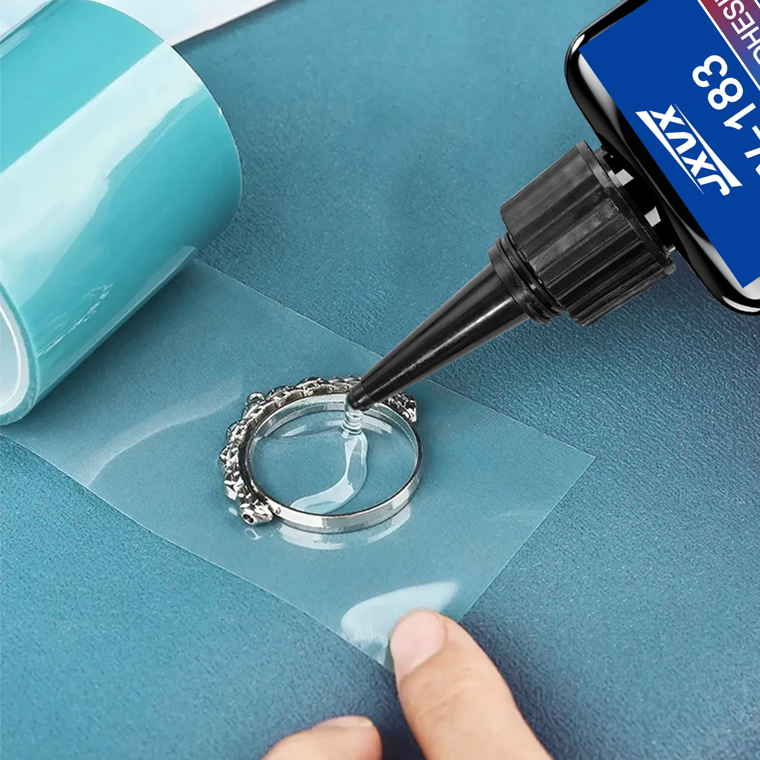 50ml UV Resin Kits With Lamp U - مراجعة Liquid Uv Glue Kit وسعره