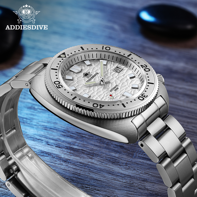 ADDIESDIVE AD2117 Diver Men  W - مراجعة Anti Blue Light Film وسعره
