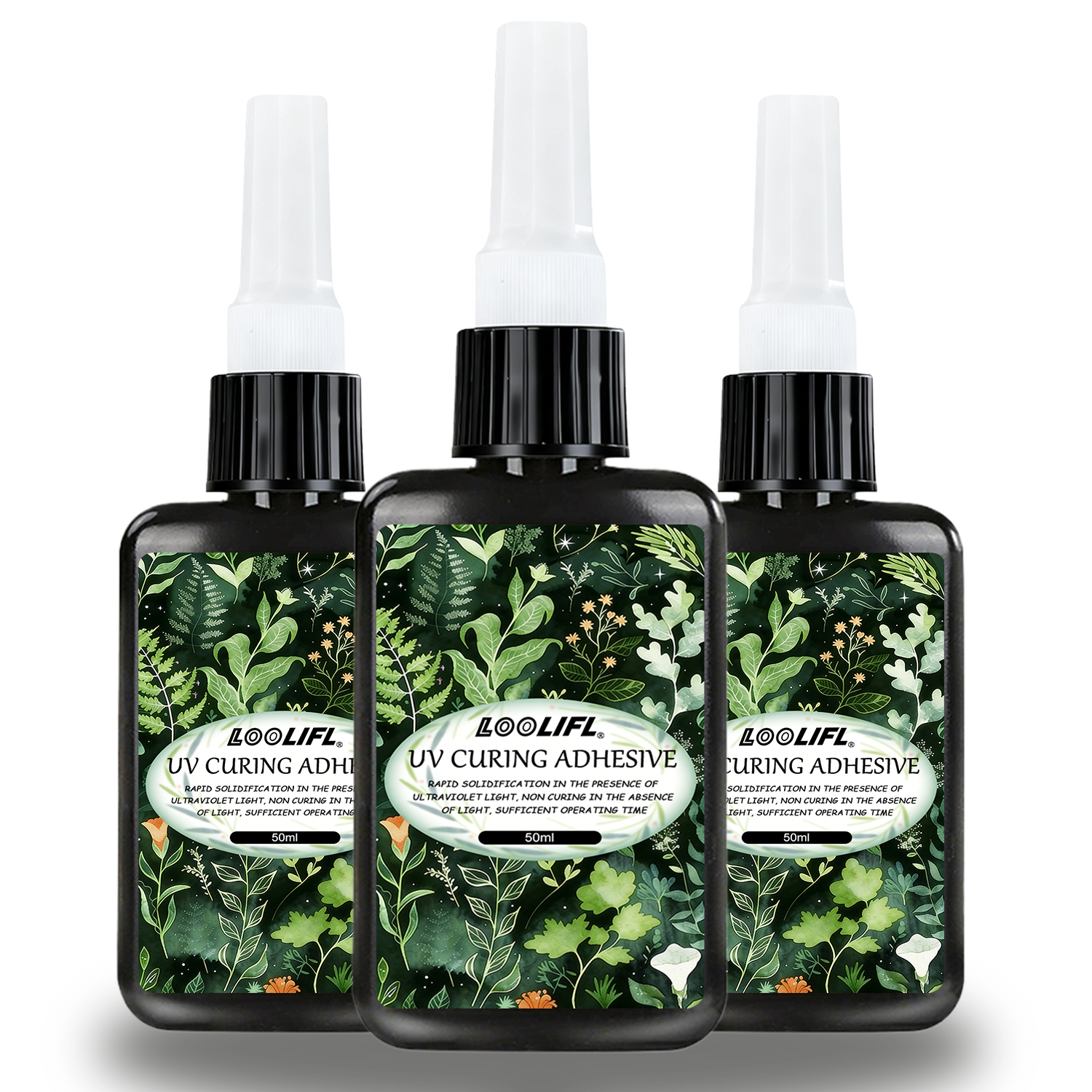 LOOLIFL UV Glue Kit 3 Bottles  - مراجعة Liquid Uv Glue Kit وسعره