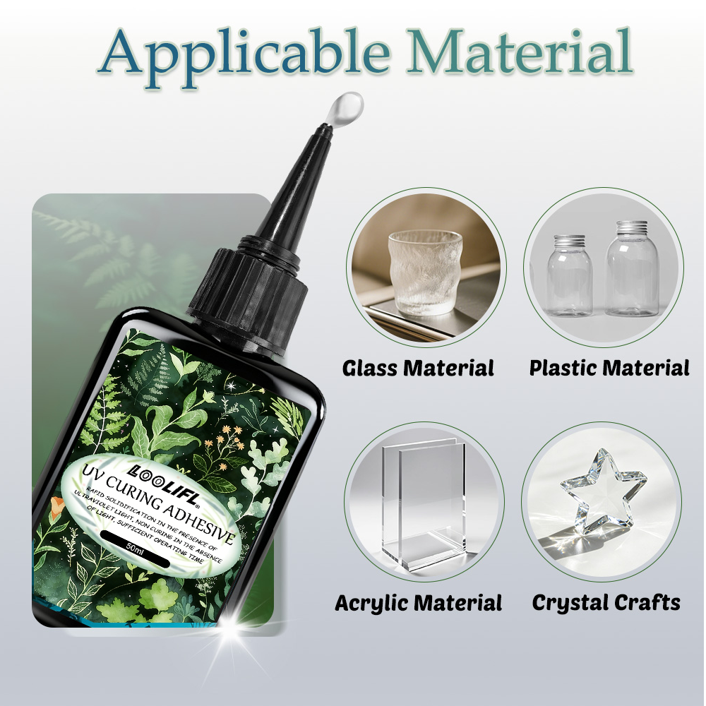 LOOLIFL UV Glue Kit 3 Bottles  - مراجعة Liquid Uv Glue Kit وسعره