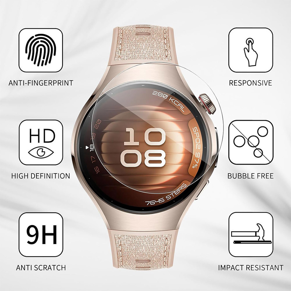 For Huawei Watch 5 42/46mm Wat - مراجعة Hydrogel Screen Protector وسعره