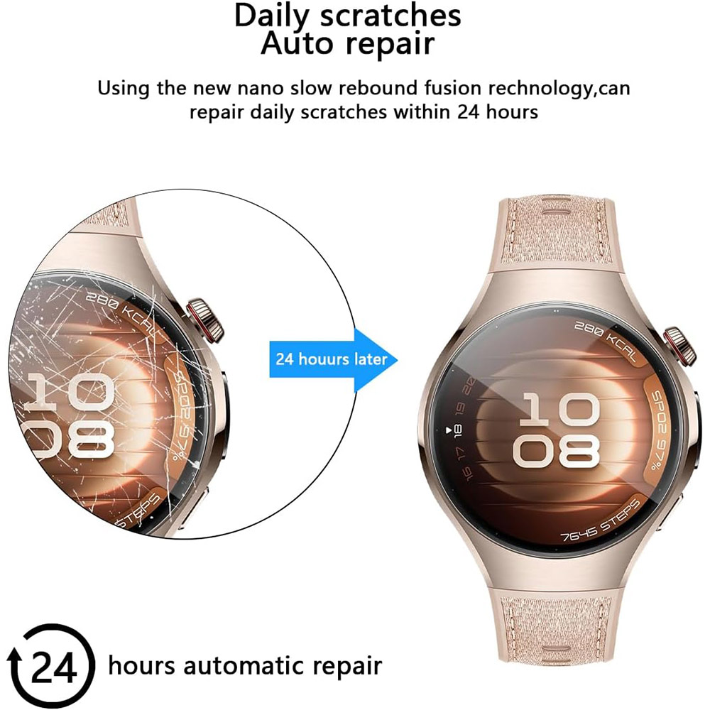 For Huawei Watch 5 42/46mm Wat - مراجعة Hydrogel Screen Protector وسعره